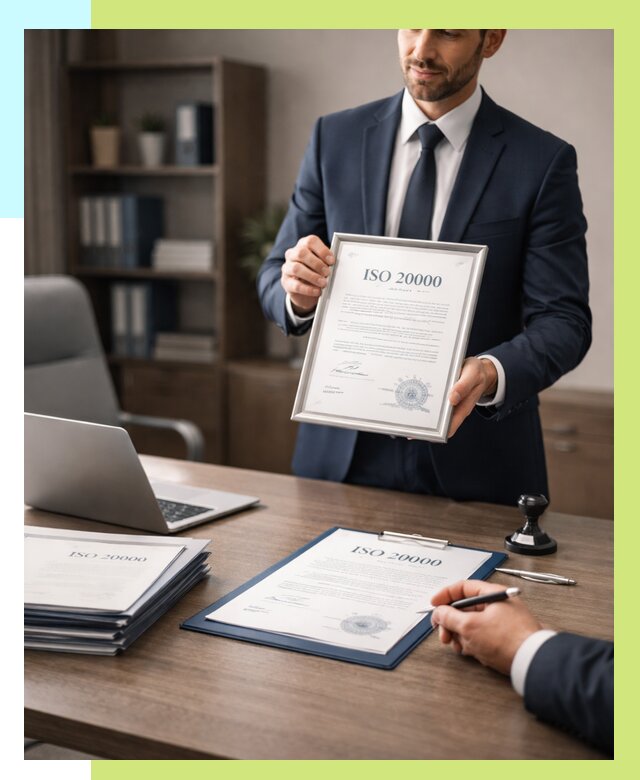 Сертификат ISO 20000 в Октябрьском под ключ от 124284 р., Алешин-Ктб
