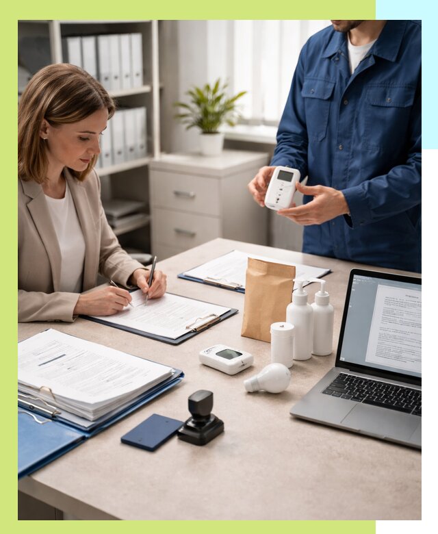 Декларирование продукции в Октябрьском, оформление деклараций